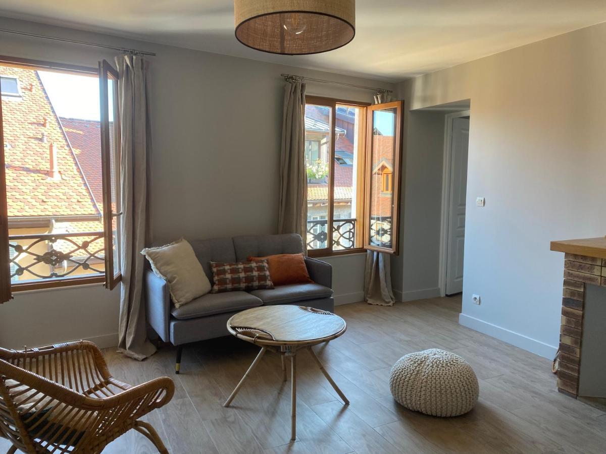 Appartement Centre Annecy 100M Du Lac Bagian luar foto